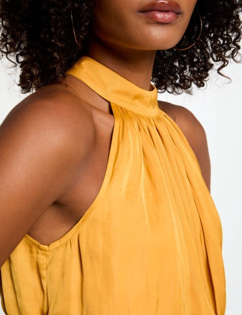 Morgan Sukienka RAMAGE SAFRAN