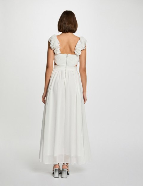 Morgan Sukienka RISSAL OFF WHITE