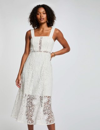 Morgan Dress ROVIDA OFF WHITE