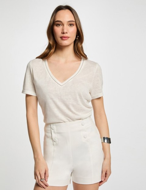 Morgan Szorty SHEON OFF WHITE