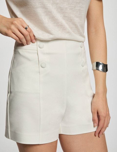 Morgan Szorty SHEON OFF WHITE