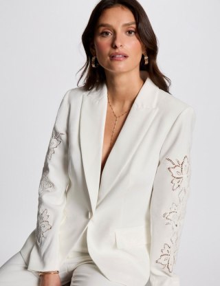 Morgan Vest VAPLI OFF WHITE