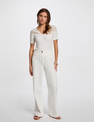 Morgan Bluzka DELINE OFF WHITE