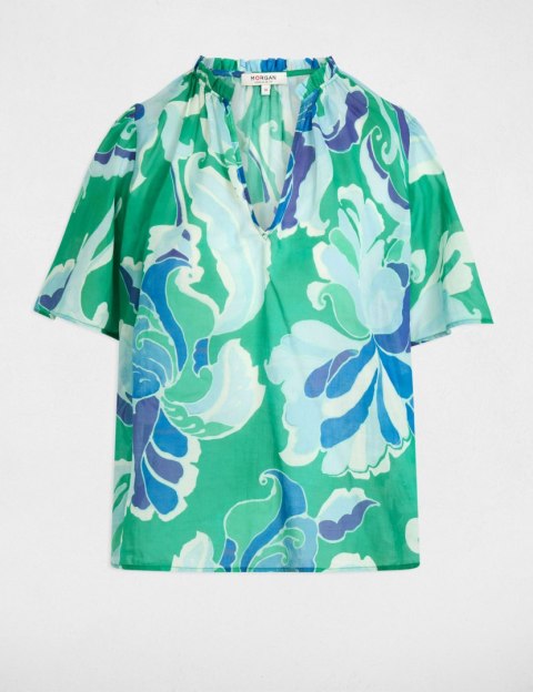 Morgan Blouse ONEL.F ULTRAMARINE VERTIGO PRINT