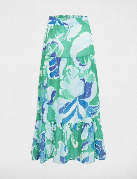 Morgan Skirt JFLIX.F ULTRAMARINE VERTIGO PRINT