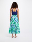 Morgan Skirt JFLIX.F ULTRAMARINE VERTIGO PRINT