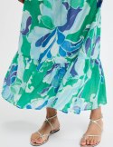 Morgan Skirt JFLIX.F ULTRAMARINE VERTIGO PRINT