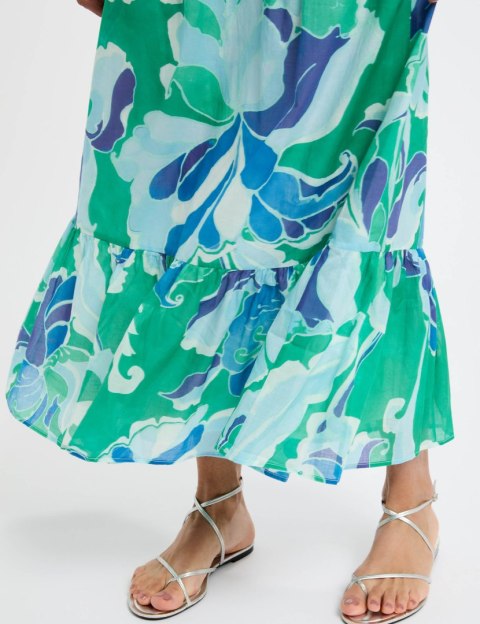 Morgan Skirt JFLIX.F ULTRAMARINE VERTIGO PRINT