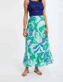 Morgan Skirt JFLIX.F ULTRAMARINE VERTIGO PRINT