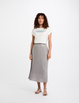 Morgan Skirt JPLISAN ARGENTE