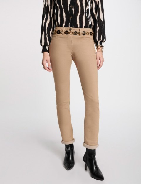 Morgan Pants PETROI1 CAMEL