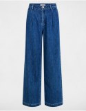 Morgan Pants PLIS DENIM STONE