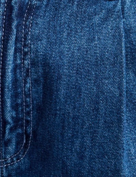 Morgan Pants PLIS DENIM STONE