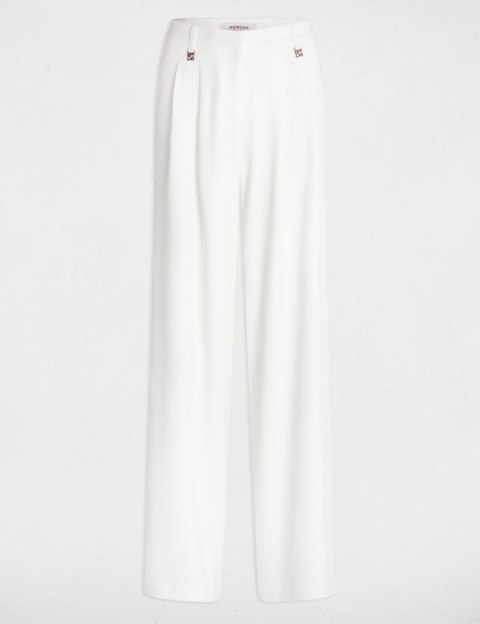 Morgan Pants POUMA.F OFF WHITE