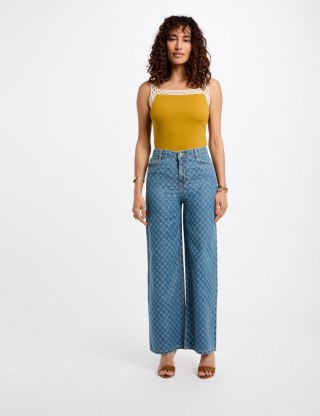 Morgan Spodnie PSTEL DENIM STONE