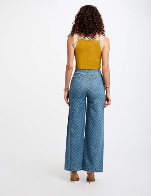 Morgan Spodnie PSTEL DENIM STONE