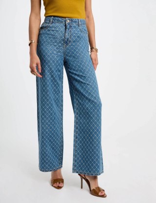 Morgan Spodnie PSTEL DENIM STONE