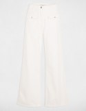 Morgan Pants PWIDE3 OFF WHITE