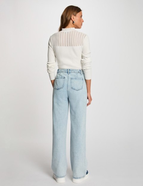 Morgan Sweter MSNOWI OFF WHITE