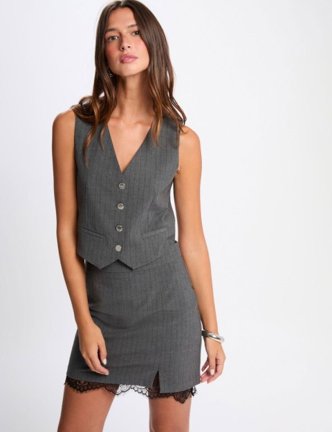 Morgan Spódnica JBOKY.F GRIS