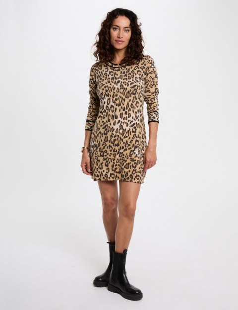 Morgan Sukienka RMCALL BEIGE