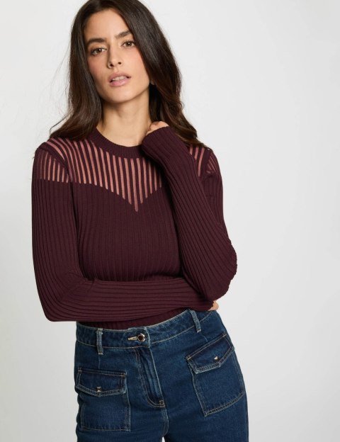 Morgan Sweter MAMDO PRUNE