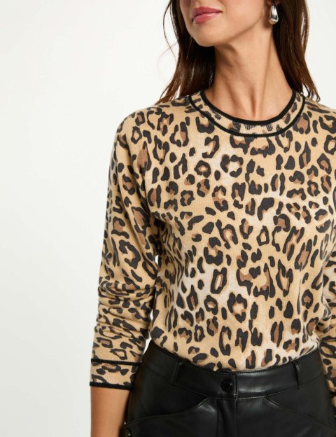 Morgan Sweter MCAVI BEIGE FONCE