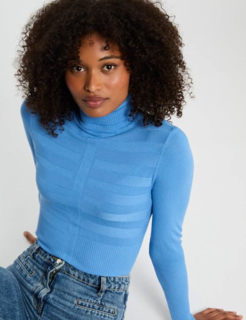 Morgan Sweater MENTOS.M BLEUET