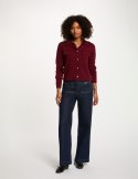 Morgan Sweter MIMDIE BORDEAUX