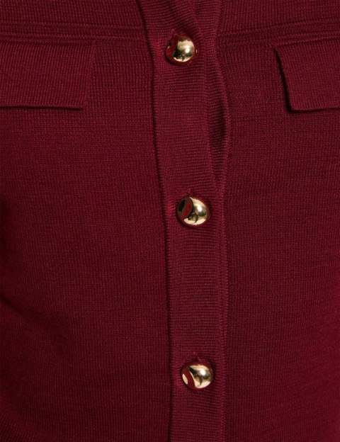 Morgan Sweter MIMDIE BORDEAUX