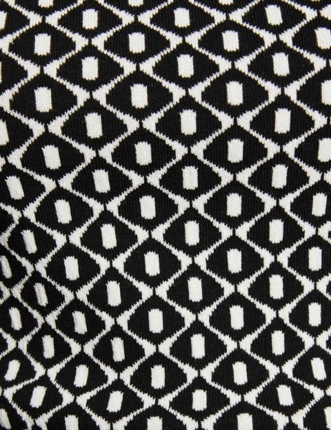 Morgan Sweter MSIX NOIR/OFF WHITE