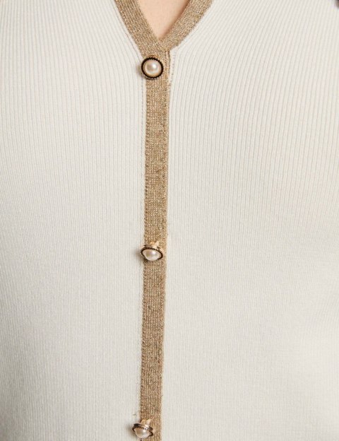 Morgan Sweter MTOI OFF WHITE/DORE