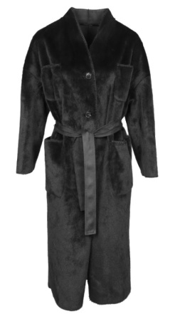 Lauren Vidal Coat LVRALF NOIR