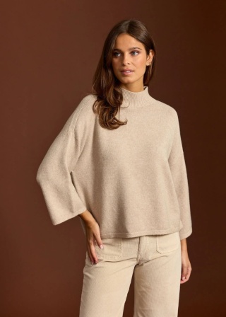 Lauren Vidal Sweter LVVANKO SABLE