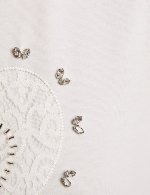 Morgan Bluzka DESSA OFF WHITE