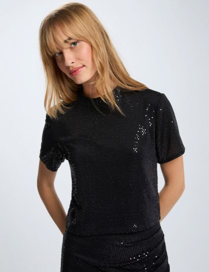 Morgan Blouse DOLIVIA NOIR