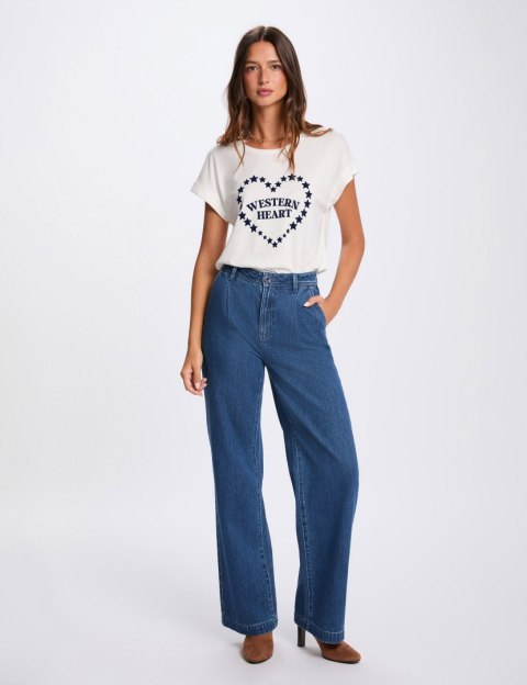 Morgan Bluzka DTEXAS OFF WHITE