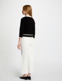 Morgan Sweter MJIM NOIR/OFFWHITE