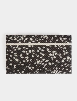 Morgan Scarf 5PLIZO NOIR/IVOIRE