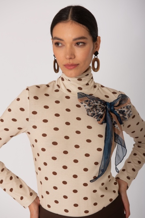 Siste's Bluzka ST12S0310J49 PANN/FONDE