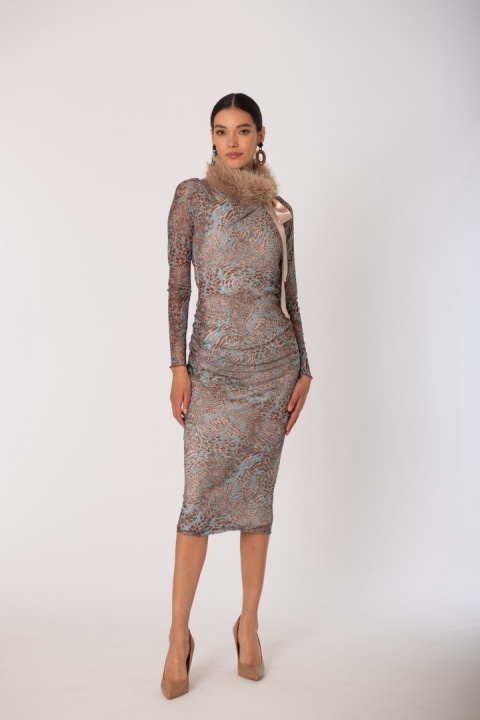 Siste's Dress ST12S0106T61 ANIMALIER