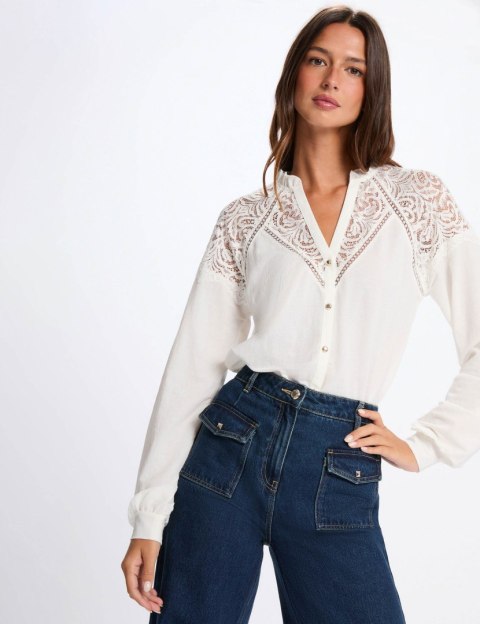 Morgan Bluzka TNICOLE OFF WHITE