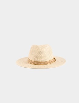 Morgan Kapelusz 5CHAPA BEIGE