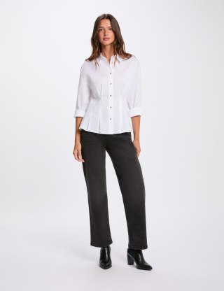 Morgan Koszula CORSET OFF WHITE