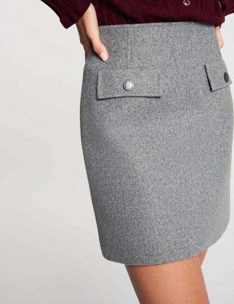 Morgan Spódnica JALMON GRIS