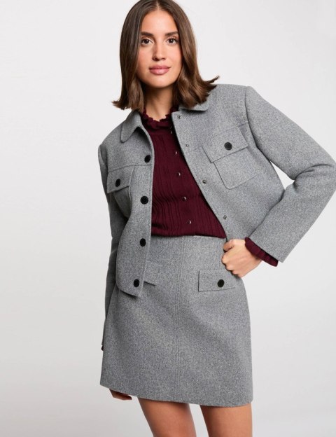 Morgan Spódnica JALMON GRIS