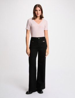 Morgan Spodnie PSOFT1 NOIR