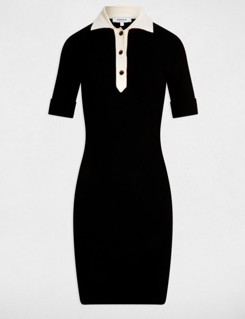 Morgan Sukienka RMIZO NOIR/IVOIRE