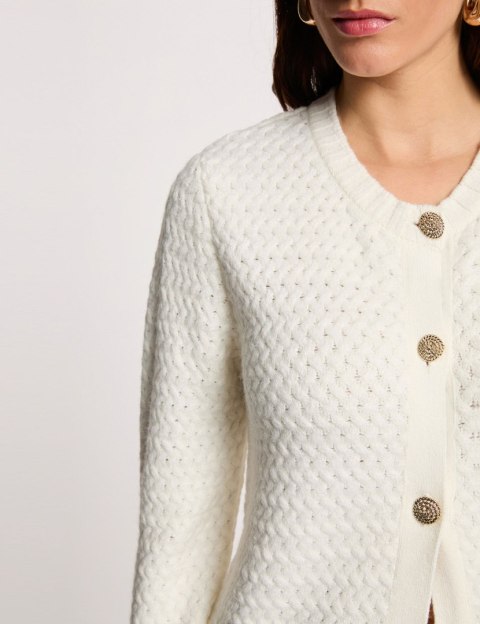 Morgan Sweter MOMO OFF WHITE