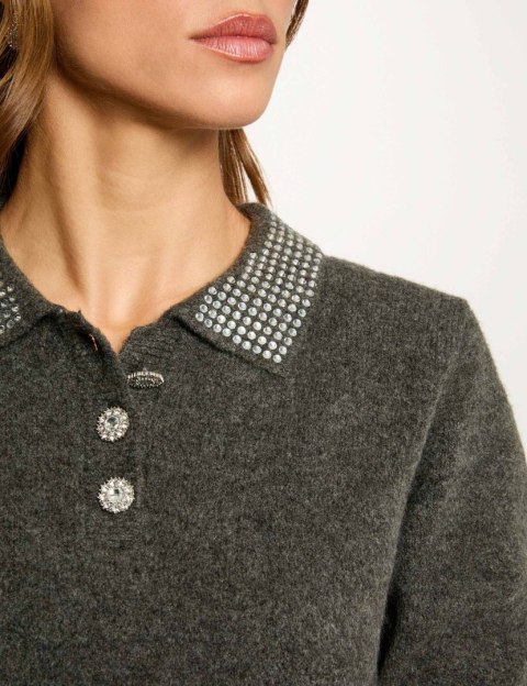 Morgan Sweter MSOSI GRIS ANTHRACIT